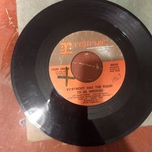 Frank Sinatra vinyl record